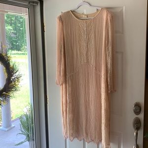 Silk Beaded Dress